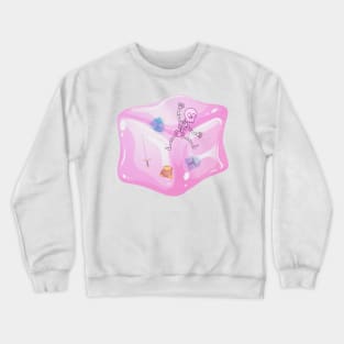 Gelatinous Cube - Pink Crewneck Sweatshirt